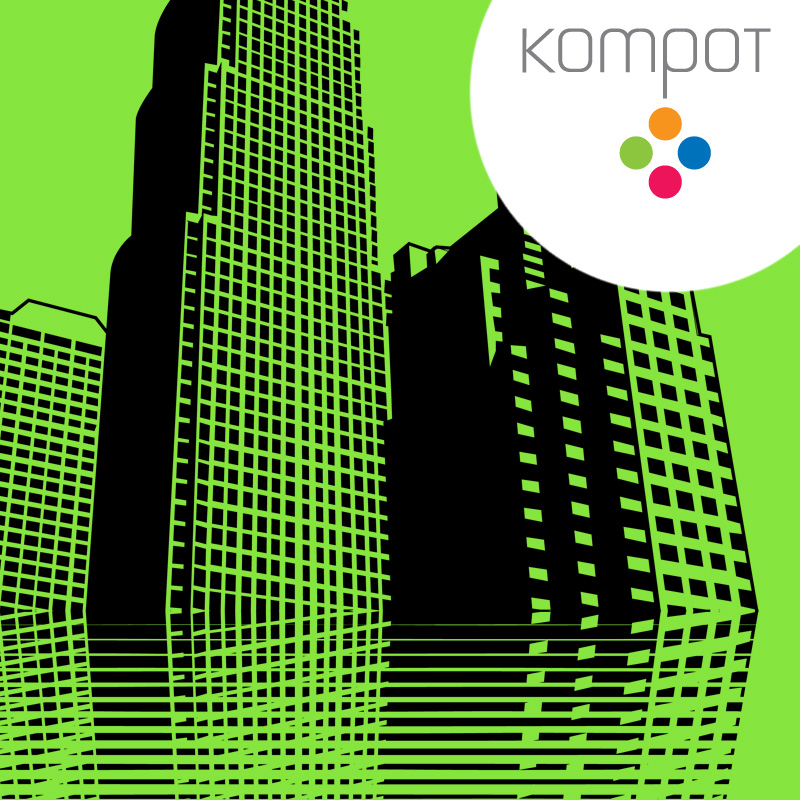 Pánské tričko :: MĚSTO, pistáciové - DOPRODEJ