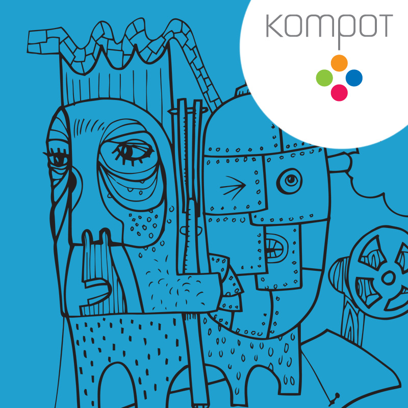 Pánské tričko :: PLECHÁČCI, modré