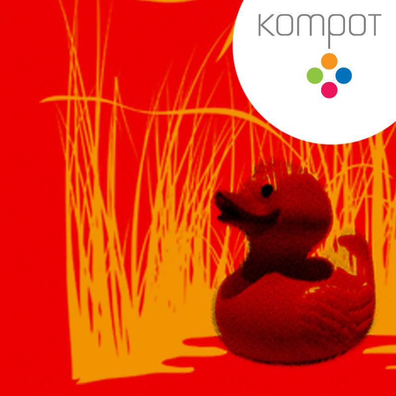 Pánské tričko :: KAČENKA, červené