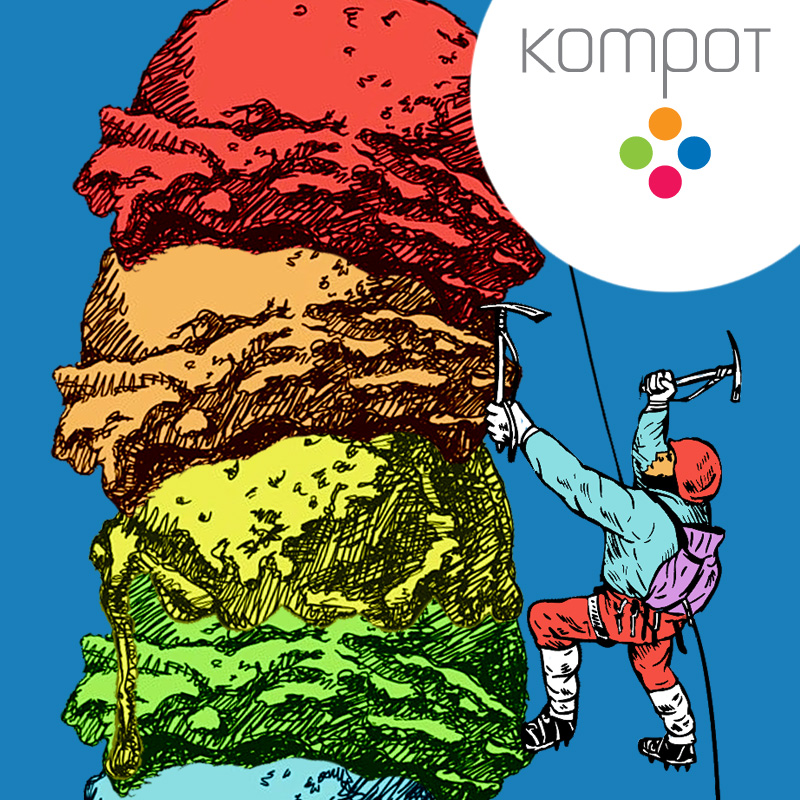 Dámské tričko :: ZMRZLINA, modré