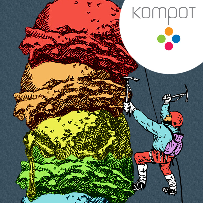 Dámské tričko :: ZMRZLINA, ocelové