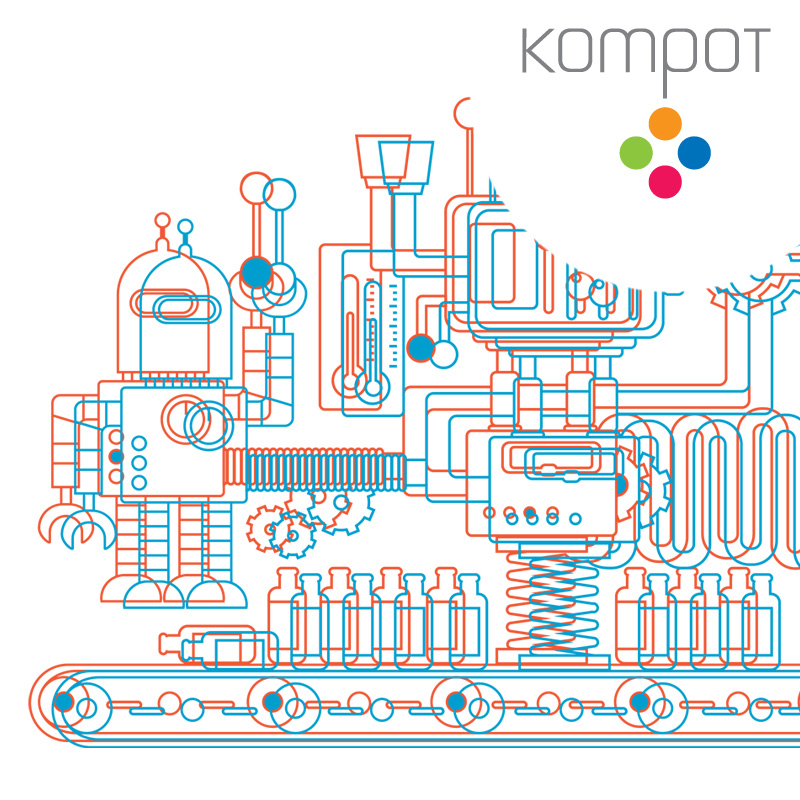 Pánské tričko :: ANAGLYF, bílé