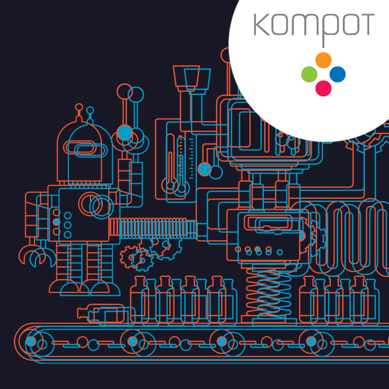 Pánské tričko :: ANAGLYF, modré