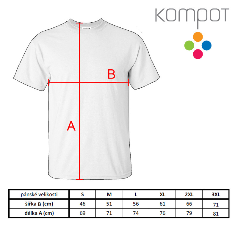 Pánské tričko :: PLECHÁČCI, černé