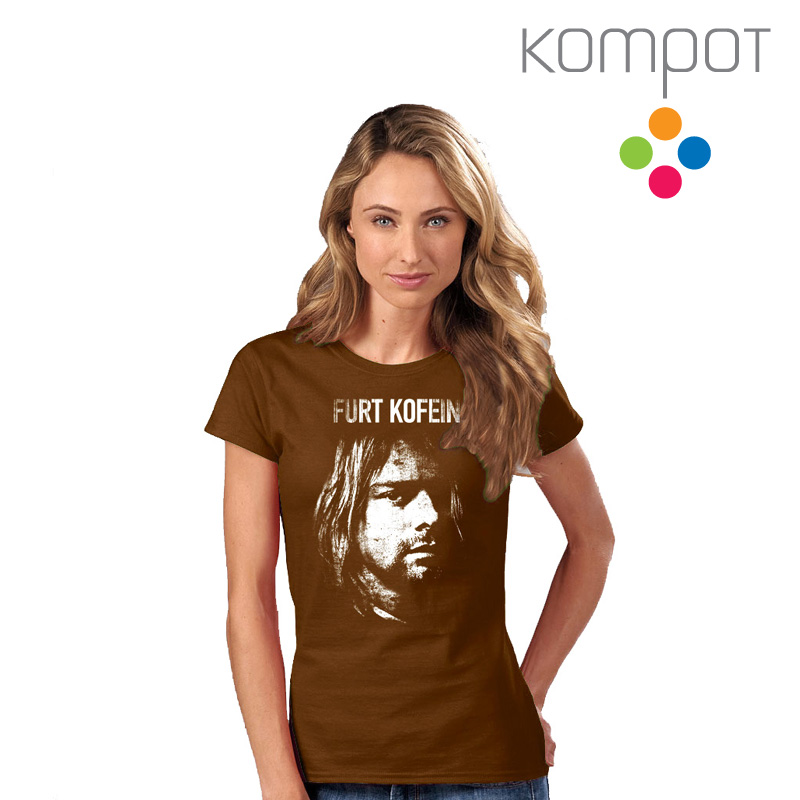 Dámské tričko :: FURT KOFEIN, černé