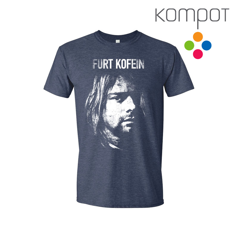 Pánské tričko :: FURT KOFEIN, šedé