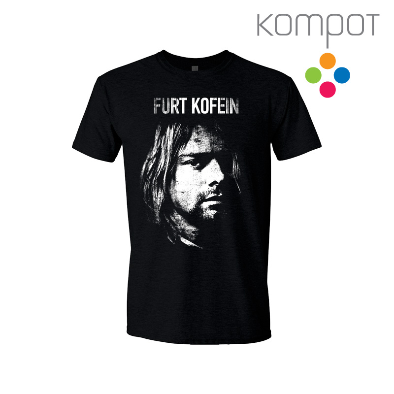 Pánské tričko :: FURT KOFEIN, černé