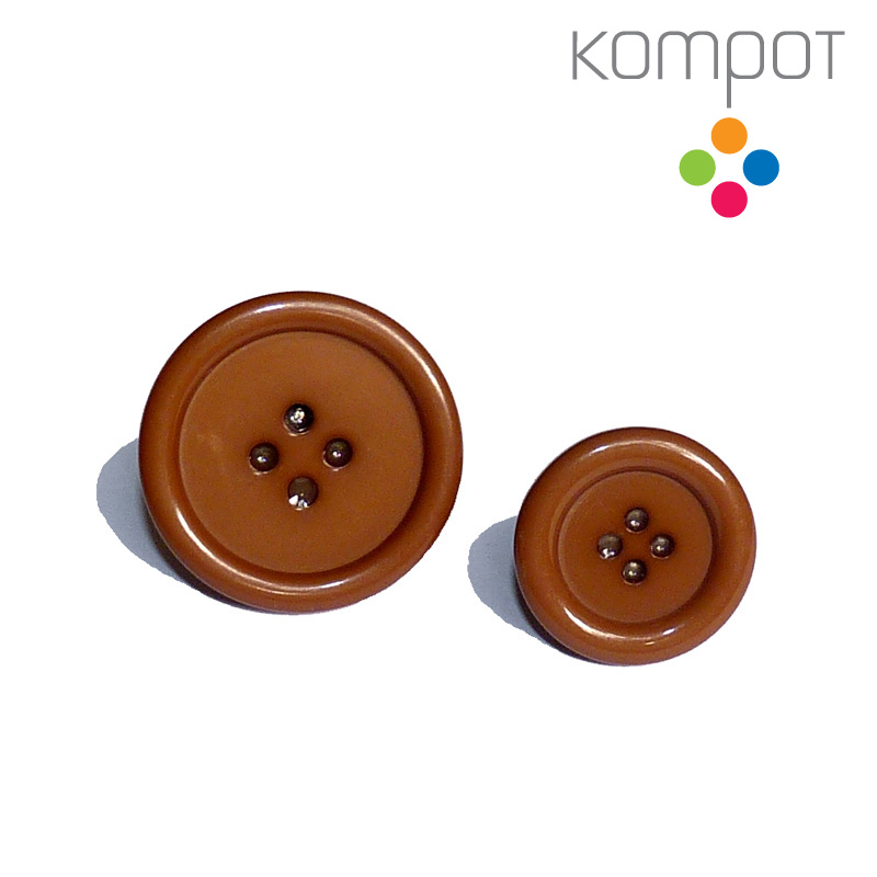 Prsten KNOFLÍK, malý :: růžový